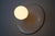 Vintage White Disc-Shaped Flush Mount, Italy, 1960s For Sale - Image 6 of 11