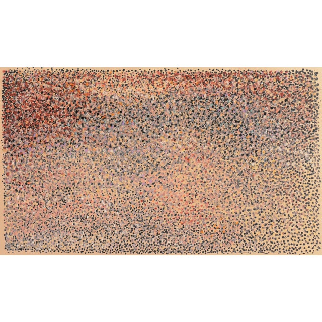 'Pointillist Abstract' by Manfred Schwartz, Paris, Étretat, New York, Whitney Museum, Museum of Modern Art, Pennsylvania Academy of the Fine Arts For Sale - Image 12 of 12