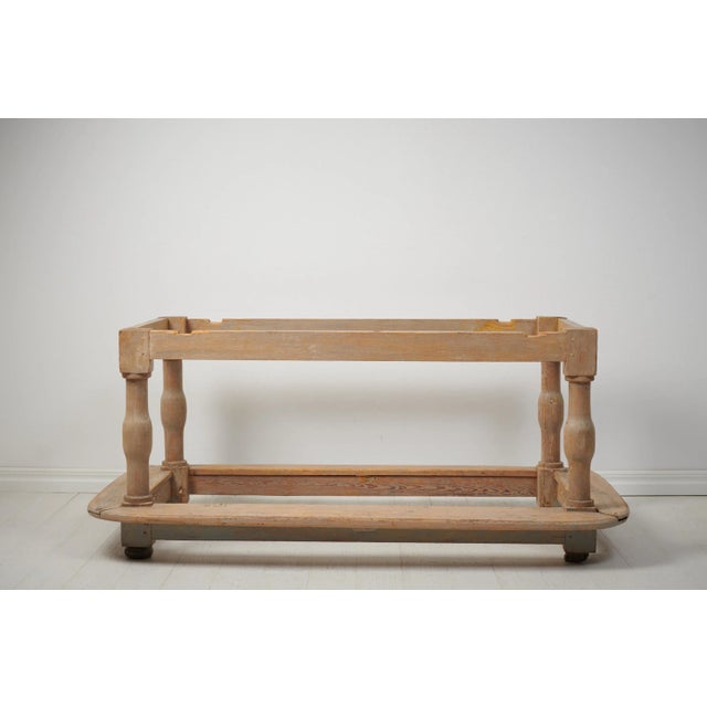 Wood Swedish Baroque Pine Centre Table, 1758 For Sale - Image 7 of 13