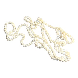 Freshwater Pearl Necklaces Set of 2 For Sale