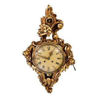 Wall Clock from Westerstrand, Töreboda, Sweden For Sale