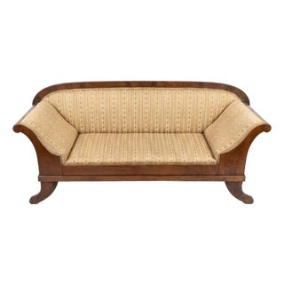 Early 19th Century Biedermeier-Style Sofa For Sale