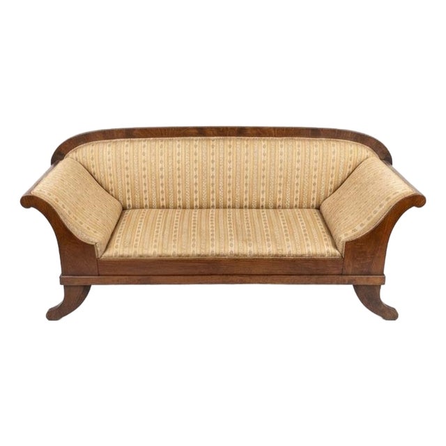 Early 19th Century Biedermeier-Style Sofa For Sale
