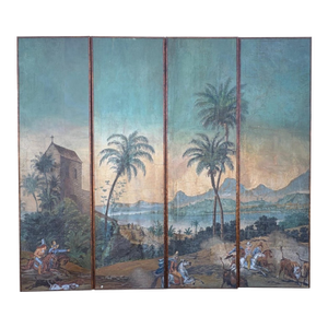 19th Century French Zuber Wallpaper Panels