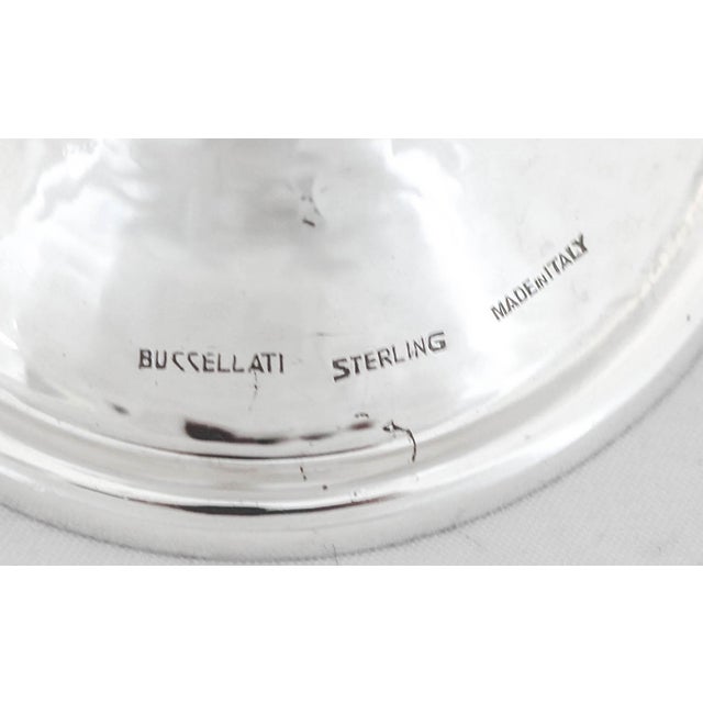 1960s 1960 Sterling Silver Buccellati Goblet For Sale - Image 5 of 5