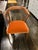 Pair of Mid century walnut dining chair designed by Bertha Schaefer for Singer & Sons (the original labels are missing)....