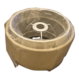 Rustic Style Small Drum Shape Bulrap Lampshade