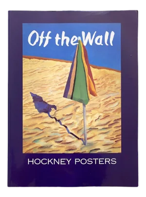 David Hockney " Off the Wall " Vintage 1996 Extra Large Pop Art Posters Book