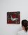 A striking piece of mid-century Belgian art, this textured concrete wall panel depicts a stylized bird in motion, rendered...