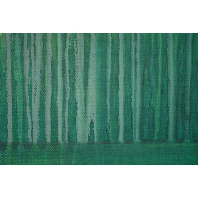 Video - https://youtu.be/prZlRSLYanU Blue-grey and dark-green wash over various swirled forms, that have since been...