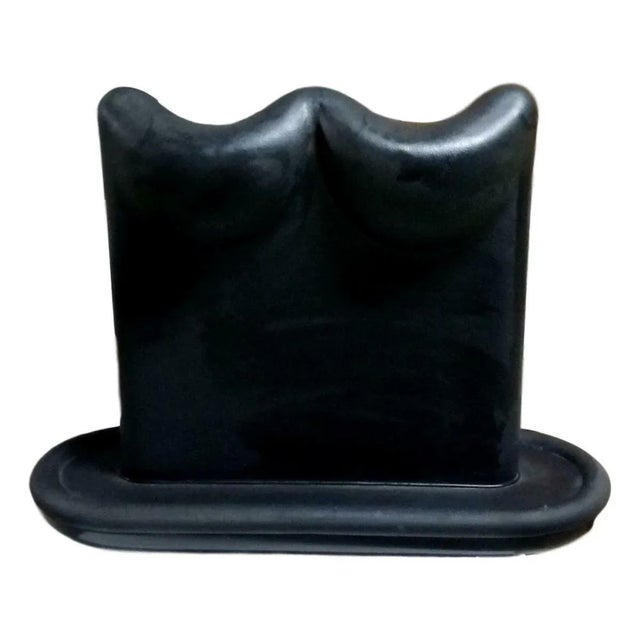 Mid-Century Modern Thumb Ottoman by Ezio Didone for Selle Regina Busnelli, 1976 For Sale - Image 3 of 6