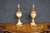 Late 20th Century Pair of Italian Neoclassical Alabaster Table Lamps For Sale - Image 10 of 11
