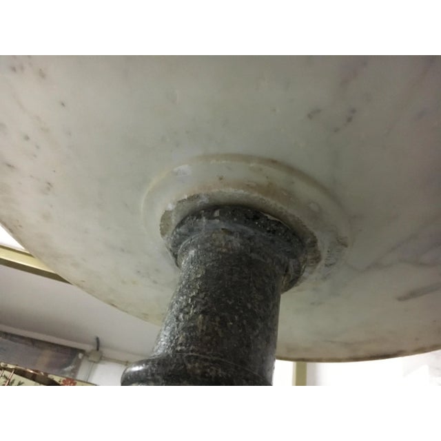 Antique French Marble Pedestal, 1700s For Sale - Image 4 of 11