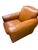 Art Deco Ralph Lauren Leather Club Chair For Sale - Image 3 of 9