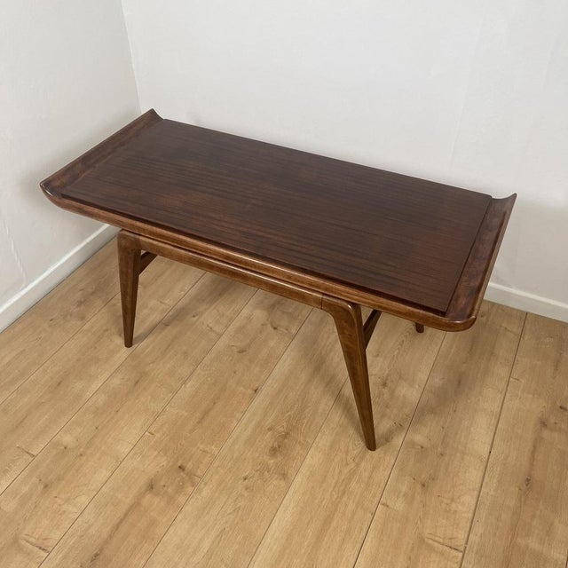 Brown Vintage Scandinavian Danish Teak Coffee Table, 1970s For Sale - Image 8 of 18