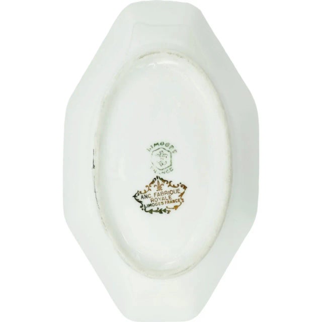 Vintage Hotel Scribe Ashtray Paris France Porcelain Trinket Dish For Sale In Washington DC - Image 6 of 14