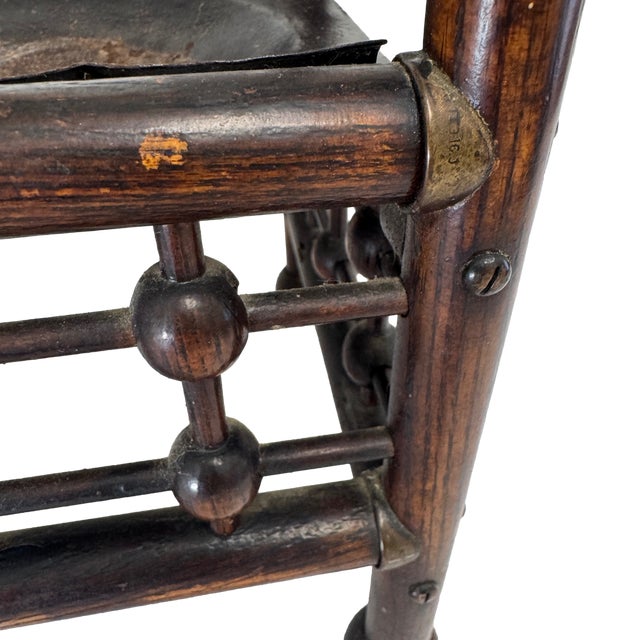 Late 20th Century Antique Aesthetic Movement Faux Bamboo Umbrella Cane Stand, Circa 1900 For Sale - Image 5 of 18