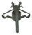 Vintage Iron Metal Green Christmas Tree Stand For Sale - Image 4 of 5
