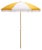 Yellow Gallo 6.5 Ft Beach Fringed Umbrella, Yellow Cabana Stripe For Sale - Image 8 of 8