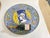 1960s Large 20th Century Ceramic Dish in Yellow and Blue from C.Lombardo, Italy, 1960s For Sale - Image 5 of 18