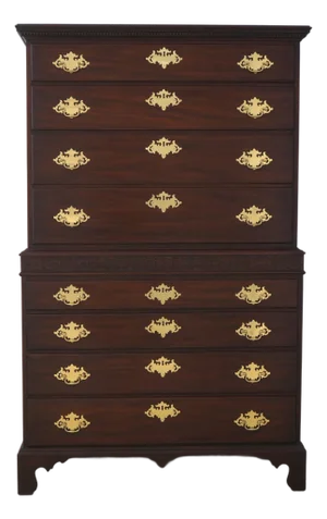 Henkel Harris Mahogany Spnea Perkins High Chest