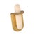 Brass Kelly Wearstler for Visual Comfort Signature Fosse 11" Invertable Offset Oval Sconce in Antique-Burnished Brass with Alabaster For Sale - Image 8 of 13
