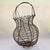 Antique French Handmade Iron Wire Kitchen Egg Basket For Sale - Image 4 of 14