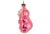 Mid-Century Modern Midcentury Fuchsia Pink Bear Glass Ornament For Sale - Image 3 of 5