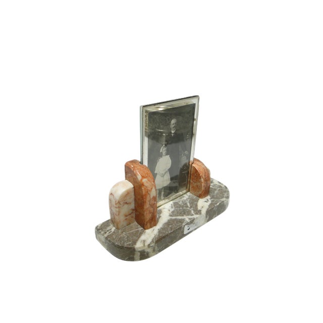 Stone Art Deco Stone Frame, Belgium, 1930s For Sale - Image 7 of 12