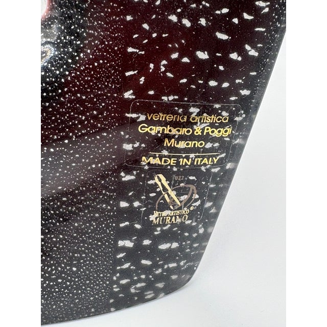 Murano Glass Venetian Mask For Sale In Naples, FL - Image 6 of 7