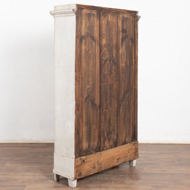 19th Century Swedish White Gustavian Pine Bookcase For Sale - Image 9 of 9