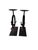 2020s Pair of Pottery Barn Heavy Iron Bird & Branch Pillar Candle Holders For Sale - Image 5 of 8