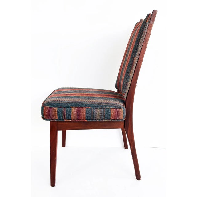 1960s John Keal Brown Saltman Dining Chairs, Set of Four For Sale - Image 10 of 16