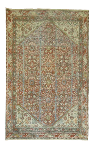 Traditional Malayer Rug, 3'11'' X 6'5''