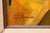 1970s c.e. Leonard Cubits Surreal Abstract Signed Oil Painting on Framed Canvas 1970 For Sale - Image 5 of 8