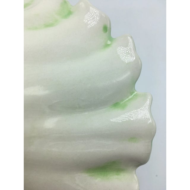 1960s 1960s Ceramic Shell Bowl For Sale - Image 5 of 8