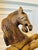 Wood Vintage 28” Handcarved Wood Horse Sculpture For Sale - Image 7 of 11