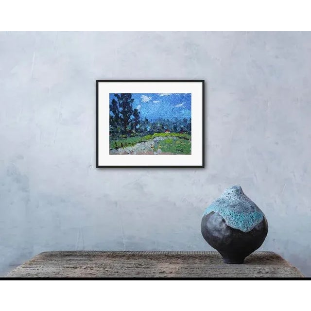 Modern Contemporary Impressionist Landscape Oil Painting For Sale - Image 4 of 12