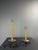 Pencil Reed Rattan Bamboo and Chrome Table Lamps, 1980s, Set of 2 For Sale - Image 17 of 18