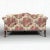 Brown Vintage Floral Humpback Sofa With Carved Claw-and-Ball Feet For Sale - Image 8 of 8