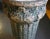 Plant Pedestal - Green and Tan Ceramic For Sale - Image 4 of 6