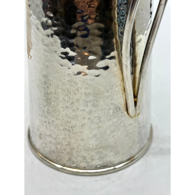 Christian Dior Silver Plated Wine Cooler and Insulated Pitcher - Set of 2 For Sale - Image 11 of 12