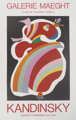 Période Parisienne Poster after Vassily Kandinsky