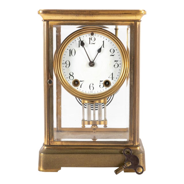 Early 20th Century Seth Thomas Mantel Carriage Clock For Sale