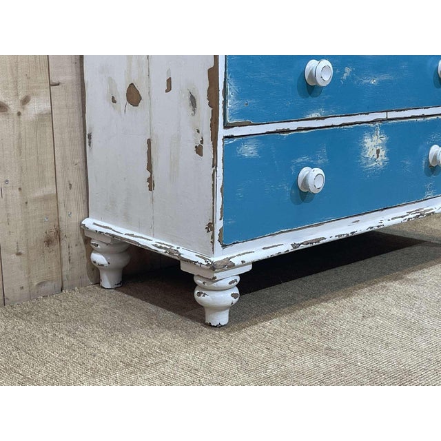 Victorian Dresser in Painted Fir For Sale - Image 14 of 16