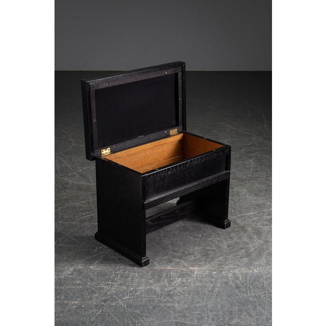 Haagse School Pander Stool by Architect Hendrik Wouda Architect Hendrik Wouda (1885-1946)Pander period: 1920s origin: The...