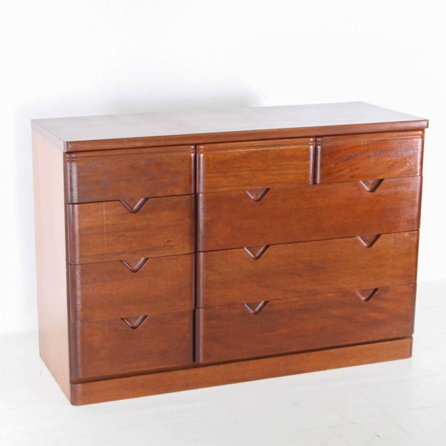 Japanese Chest of Drawers in Oak, 1980s For Sale - Image 15 of 18