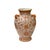 Vintage Oriental Orange Red Floral Baluster Shape Porcelain Art Vase For Sale In San Francisco - Image 6 of 13