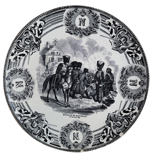 Late 19th Century Plates from Boch La Louvière, Set of 18