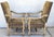 French Provincial Century Furniture French Louis XIII Os De Mouton Armchairs a Pair For Sale - Image 3 of 16